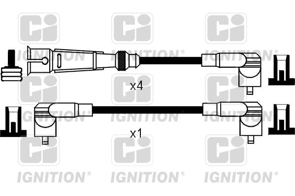 QUINTON HAZELL Sytytysjohtosarja XC768